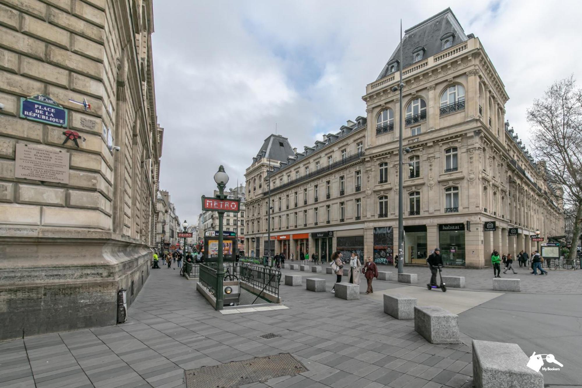 Mba - Splendide Appart - Gambey 2 - Proche Republique Paris Luaran gambar